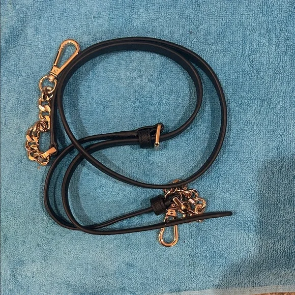 Michael Kors Black Mini Bag with Gold Details - Picture 10 of 10